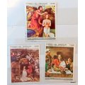 Paraguay - 1968 - Religious Art - 3 Unused mounted stamps