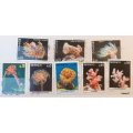 Monaco - 1980 - Marine Life/Coral - 8 Used stamps