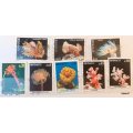 Monaco - 1980 - Marine Life/Coral - 8 Used stamps