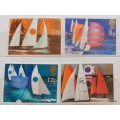 GB - 1975 - Sailing - Set of 4 Mint stamps