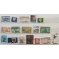 Canada - Mixed Lot of 17 Used stamps