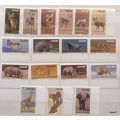 South West Africa - 1980 - 3rd Definitive Animal Wildlife - 17 Mint stamps