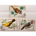 Russia - 1979 - Birds - 3 Cancelled stamps