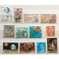 Spain - Mixed Lot of 12 Used stamps