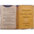 Thesaurus of English Words and Phrases - Peter Roget - Ed: D C Browning - Hardcover 1952
