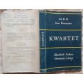 Kwartet - M.E.R. / Ina Rousseau / Elisabeth Eybers / Henriette Grove - Derde Druk 1960 Hardeband