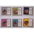 Zimbabwe - 1993 - Pottery - Set of 6 Unused stamps