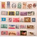USA - Mixed Lot of 28 Used stamps