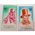 Lesotho - 1970 - Centenary Death Of Chief Moshoeshoe - Set of 2 Unused Hinged stamps