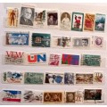 USA - Mixed Lot of 30 Used stamps