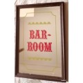 Bar Mirror Sign - Bar-Room