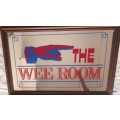 Bar Mirror Sign - The Wee Room