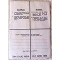 Ciskei - Postal Stationary - Registered Envelope - With 2 stamps (Cancelled Bisho 1981)