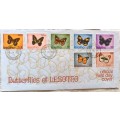 Lesotho - 1973 - Butterflies - FDC