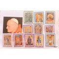 Vatican City - 1974 - Holy Year 1975 - Set of 11 Mint stamps with Photo of Pope John Paul II