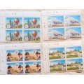 Lesotho - 1983 - Bicentenary of Manned Flight - Set of 4 Blocks of 4 stamps Mint
