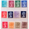 GB - Elizabeth II - Mixed Lot of 12 Unused stamps