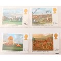 GB - 1979 - Horseracing Paintings Bi-Cent of Derby - Set of 4 Mint stamps