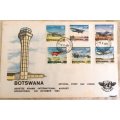 Botswana - 1984 - Seretse Khama International Airport - FDC (Some toning round edge of envelope)