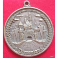 Vintage Disneyland Medallion -  5 Lands & Main Street - Bronze
