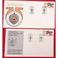 SWA - 1984 - 75 Years DHPS (Deutsche Hohere Privatschule Windhoek) - Cover and Date Stamp Card