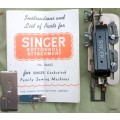 Vintage Singer Buttonhole Attachment No. 86662 For Lockstitch Family Sewing Machine