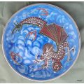 4 Small Chinese Dragon Plates