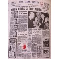 Crescent Ware Newspaper Tankard with 2 Boxing Headlines