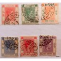 Hong Kong - 1938/52 - George Vi - 6 Used  stamps