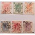 Hong Kong - 1938/52 - George Vi - 6 Used  stamps