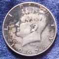 USA - 1967 - Kennedy Half Dollar - SIlver
