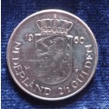 Netherlands - 1980 - 2 ½ Gulden - Beatrix (Investiture of New Queen) - Nickel