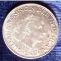 Netherlands - 1963 - 2½ Gulden (Juliana) - Silver
