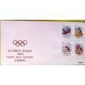 Zambia - 1984 - Olympic Games - FDC