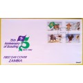 Zambia - 1982 - 75th Anniversary of Scouting - FDC