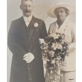 Vintage Photograph - Wedding Portrait