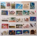 GB - Mixed Lot of 26 Used stamps