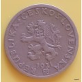 Czechoslovakia - 1921 - 20 Haleru - Copper-nickel