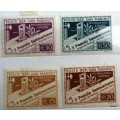 San Marino - 1943 - Propaganda stamp - 4 Unused Hinged stamps