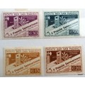 San Marino - 1943 - Propaganda stamp - 4 Unused Hinged stamps