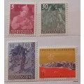 Lichtenstein - Mixed Lot - 4 Unused stamps