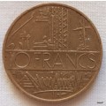 France - 1977 - 10 Francs - Copper-aluminium-nickel