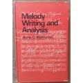 Melody Writing and Analysis - Annie O Warburton - Hardcover