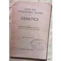 Notes for Introductory Course in Genetics - Charlotte Auerbach - 3rd Edition 1951