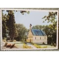 Post Card - The Belvidere Church, Knysna - Protea Colour Prints (damaged left bottom corner)