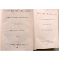 History of England - Lord Macaulay - Popular Edition in Two Volumes - Hardcover 1895