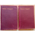History of England - Lord Macaulay - Popular Edition in Two Volumes - Hardcover 1895