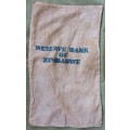 Reserve Bank of Zimbabwe Cloth Bank Bag