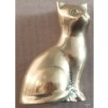 Brass Cat Ornament