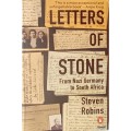 Letters of Stone - Steven Robins - Paperback  **Signed by Author**